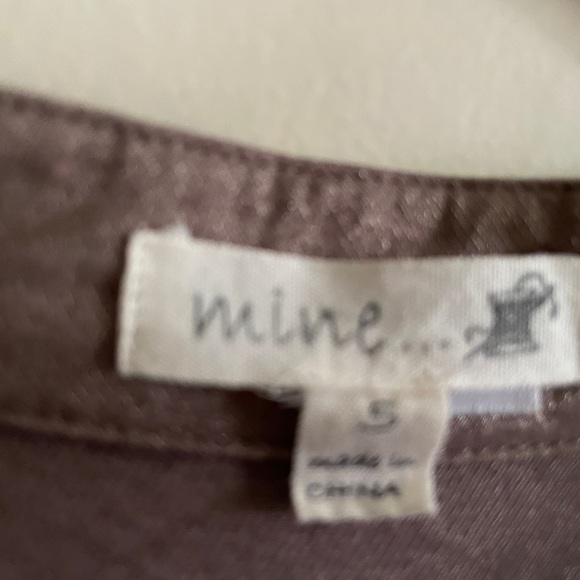 Belted shirt dress lined with pockets size S khaki green - Picture 3 of 5